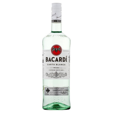 Bacardi Carta Blanca Rum 1 Litre