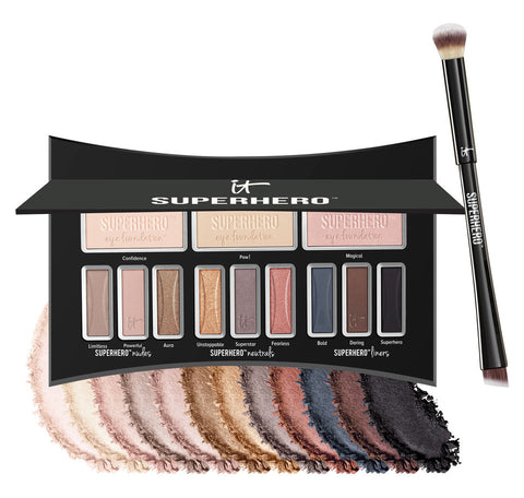 IT Cosmetics Superhero Luxe Eyeshadow Palette with Superhero